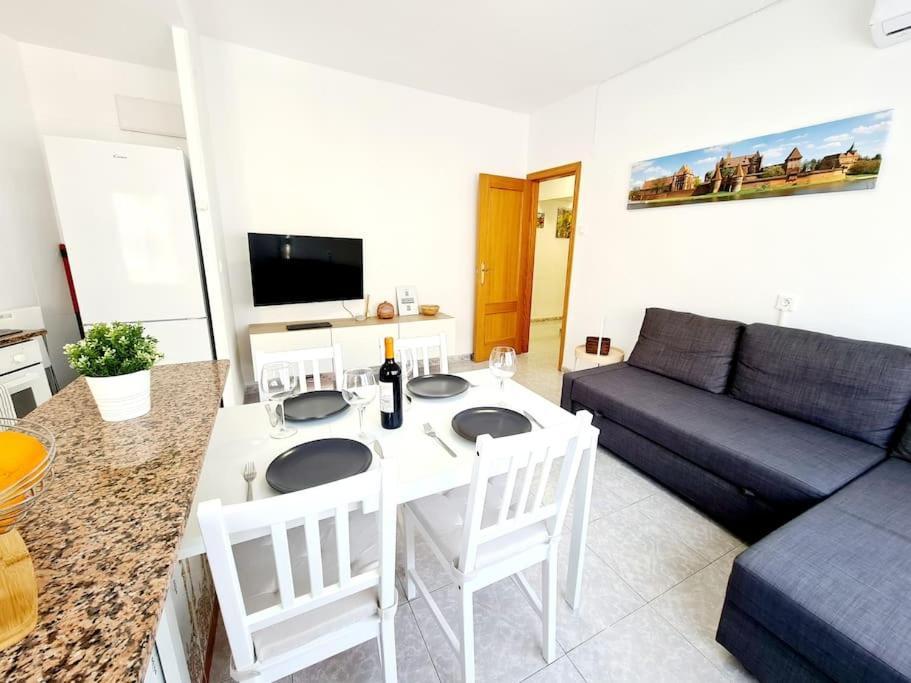 Comodo Apartamento En El Centro De Cullera, Playa 700 Metros Esterno foto