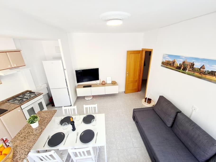 Comodo Apartamento En El Centro De Cullera, Playa 700 Metros Esterno foto